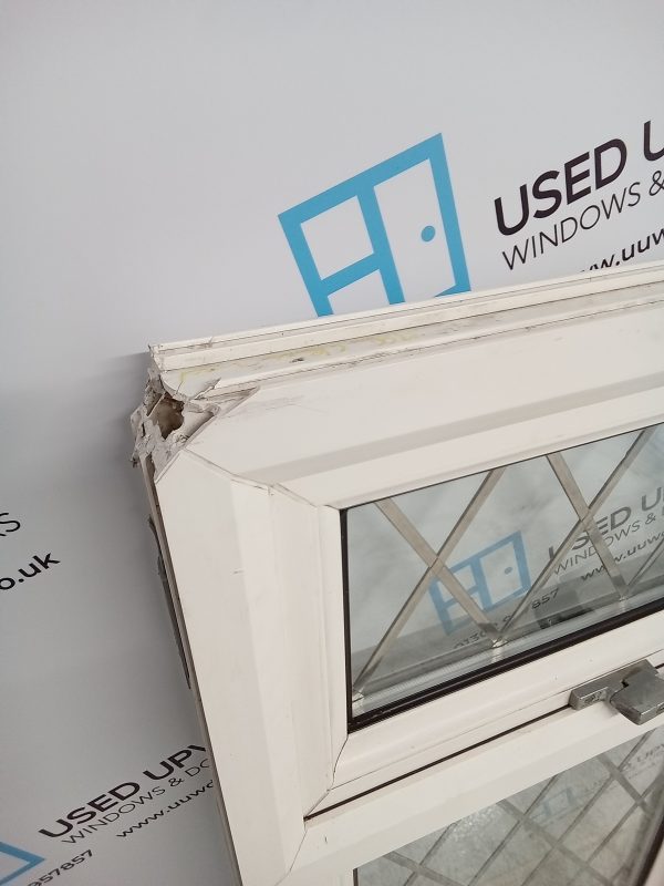 Used White Upvc Window 620 x 1180 W0019 - Image 5