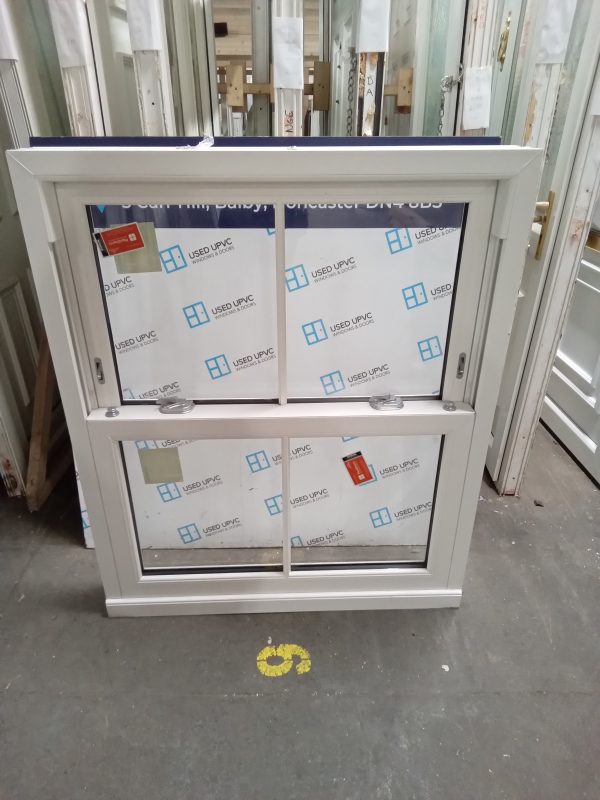 New Cream Tilt and Slide Upvc Window 1100mm x 1195mm NW0106