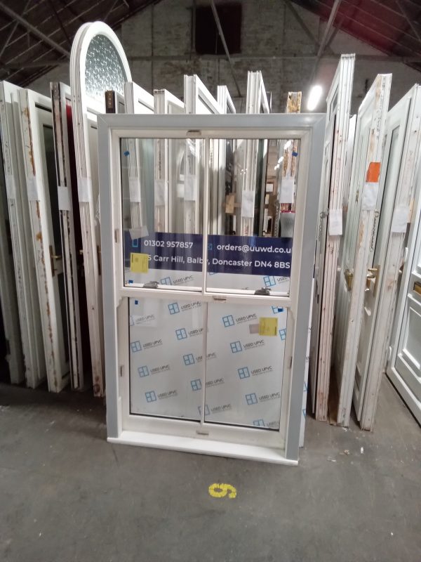 New White Upvc Tilt And Turn Sash Window NW0109