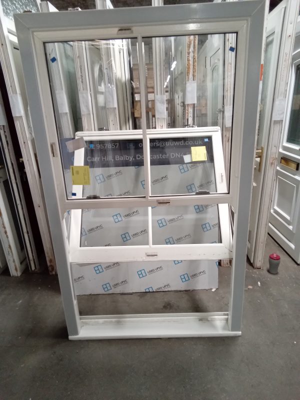 New White Upvc Tilt And Turn Sash Window NW0109 - Image 3