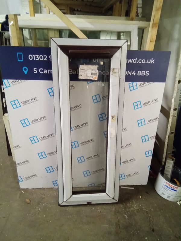New Rosewood Upvc Window 510mm x 1300mm C7060