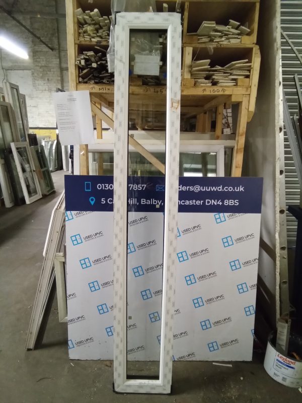 New Rosewood Upvc Window/Side Panel 350mm x 2060 NW064 - Image 2