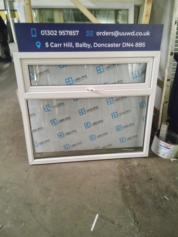 Used White Upvc Window 1220mm x 1030mm LW0141 - Image 2