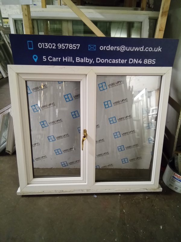 Used White Upvc Window 1190mm x 1055mm LW0080 - Image 2