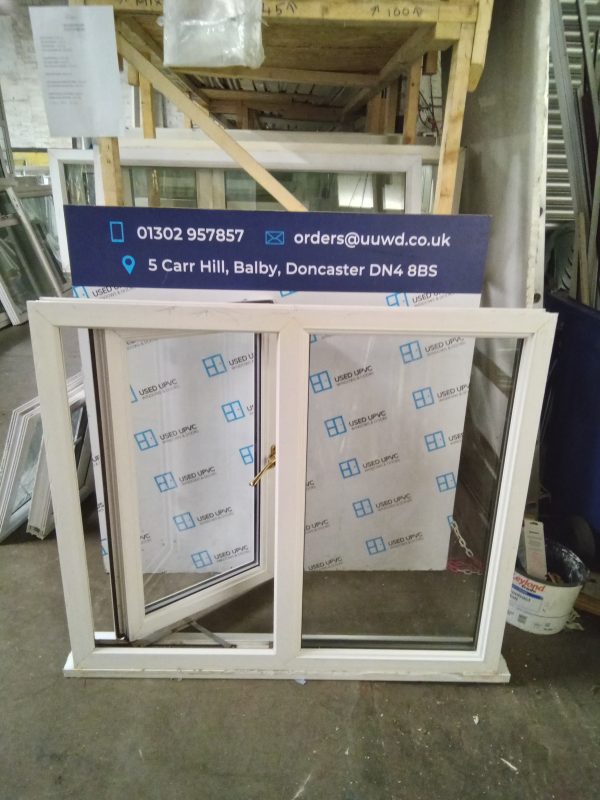 Used White Upvc Window 1190mm x 1055mm LW0080 - Image 3