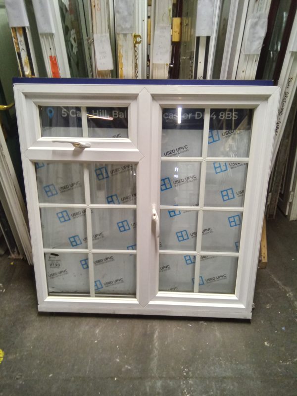 Used White Upvc Window 1190mm x 1200mm LW0051 - Image 2