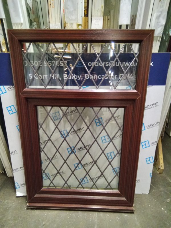 Used Woodgrain Upvc Window 900mm x 1370mm LW0044