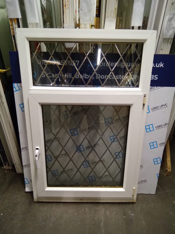 Used Woodgrain Upvc Window 900mm x 1370mm LW0044 - Image 4