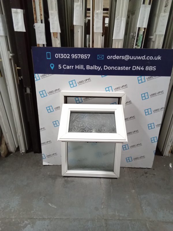 Used White Upvc Window 590mm x 870mm W0289 - Image 2