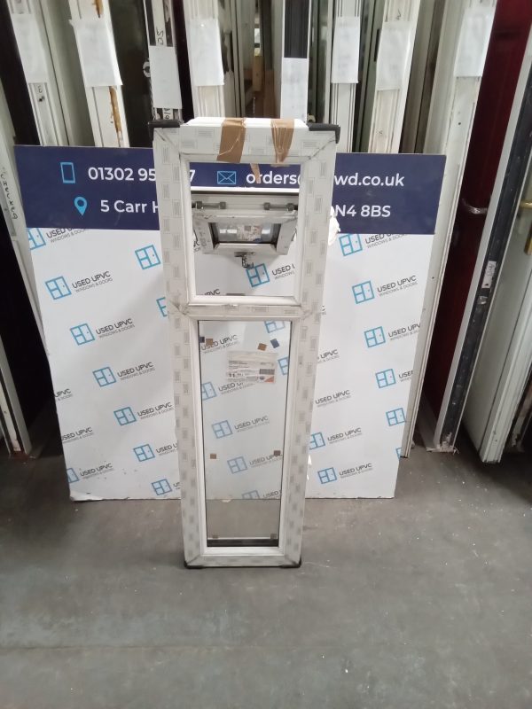 Brand New White Upvc Window 375mm x 1315mm C7085 - Image 3