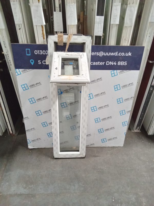Brand New White Upvc Window 375mm x 1315mm C7085 - Image 2