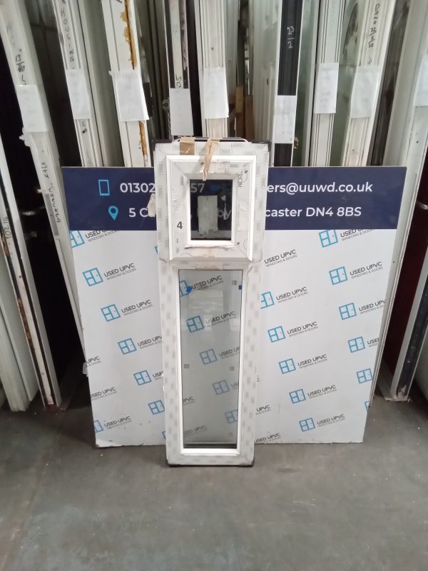 Brand New White Upvc Window 375mm x 1315mm C7085