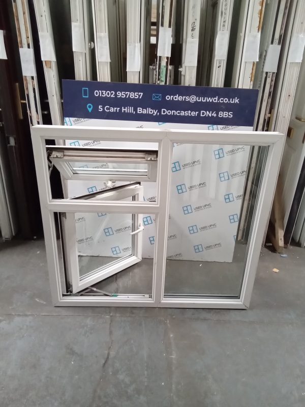 Used White Upvc Window 1190mm x 1060mm LW0046 - Image 3