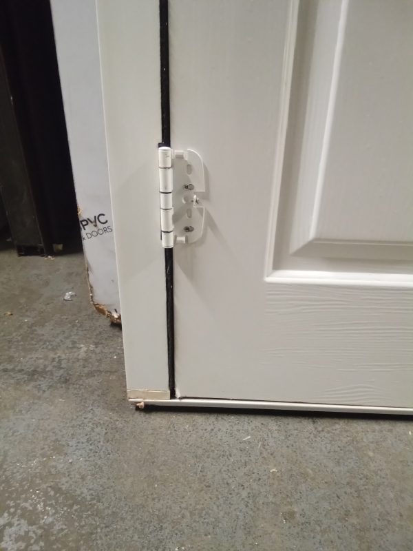 Used Blue Composite front door 925mm x 2040mm 0566 - Image 5