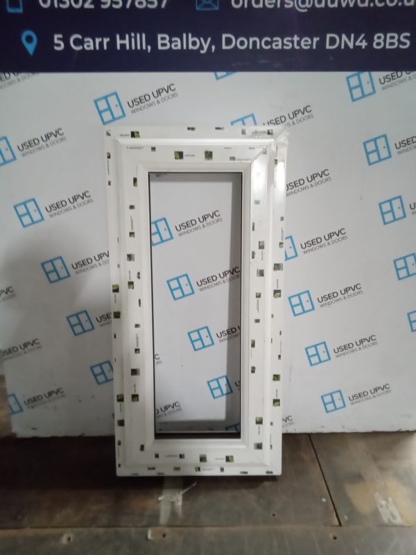 New white Upvc window (UNGLAZED) 430mm x 880mm USW040
