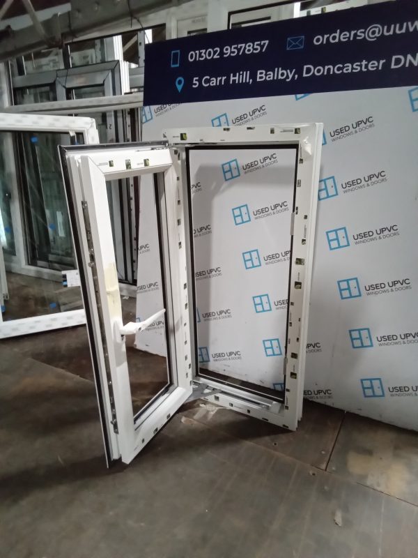 New white Upvc window (UNGLAZED) 430mm x 880mm USW040 - Image 4