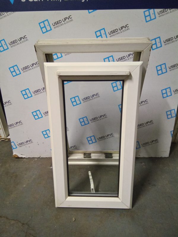 Used White Upvc Window 480mm x 850mm W0302 - Image 2