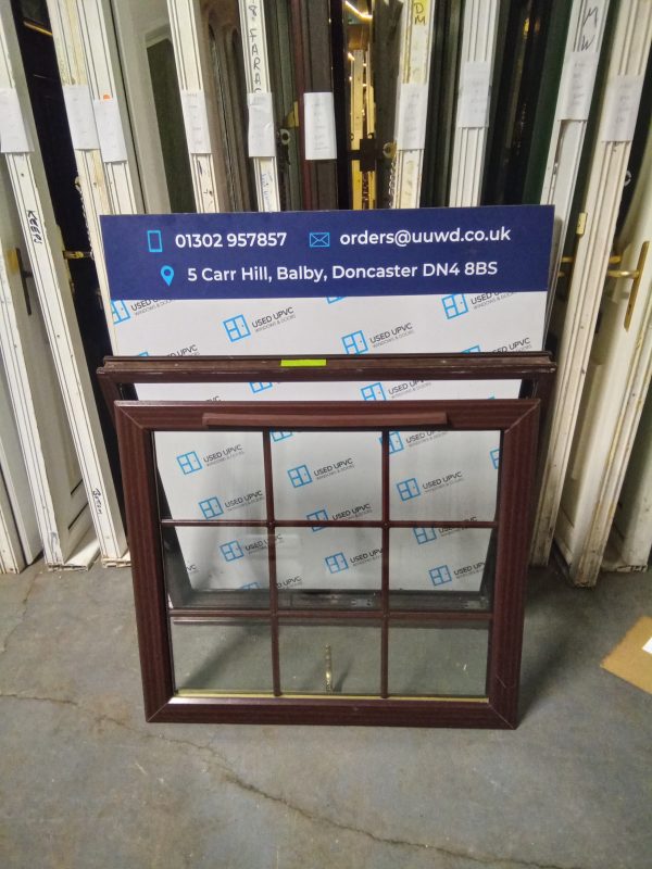 Used Woodgrain Upvc Window 1010mm x 930mm LW0055 - Image 2