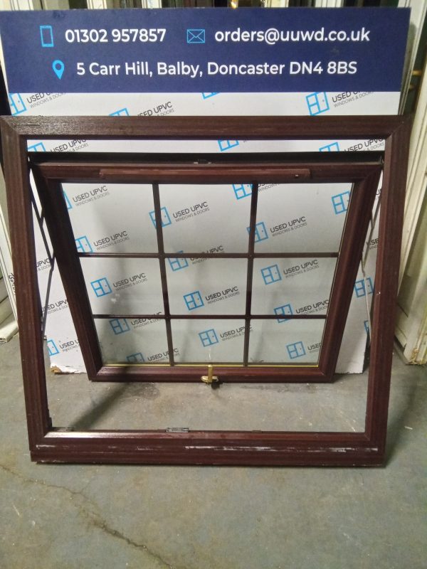 Used Woodgrain Upvc Window 1010mm x 930mm LW0055 - Image 3