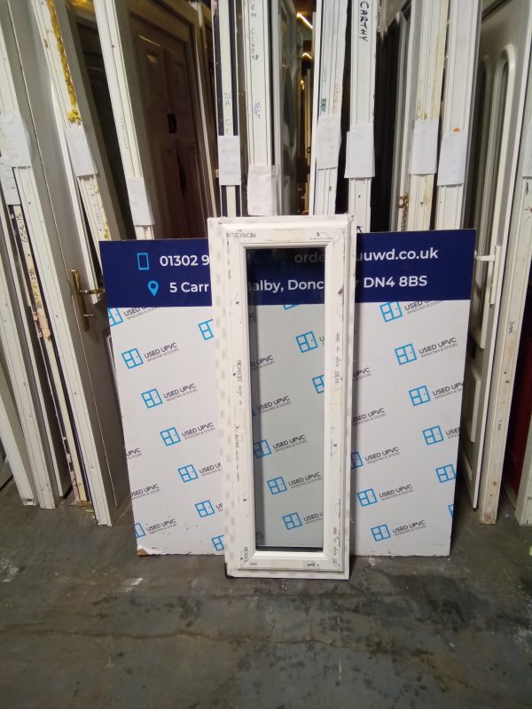 New White Upvc Window 455mm x 1030mm W0209