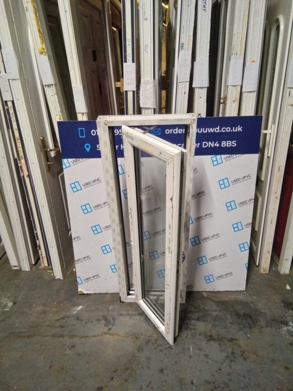 New White Upvc Window 455mm x 1030mm W0209 - Image 2
