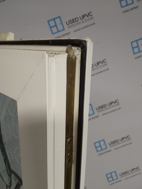 Used white Upvc Front Door 905mm x 2060mm 0138 - Image 6