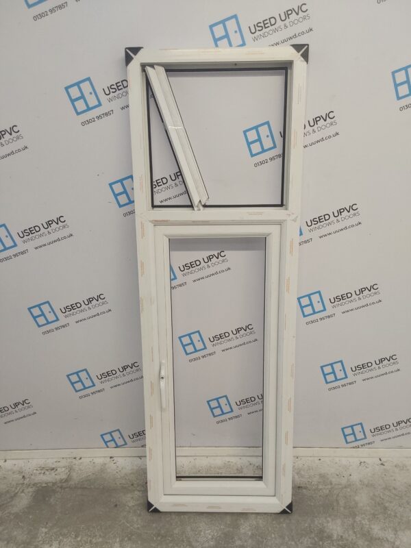 New white Upvc Window (UNGLAZED) 545mm x 1635mm USW045 - Image 2