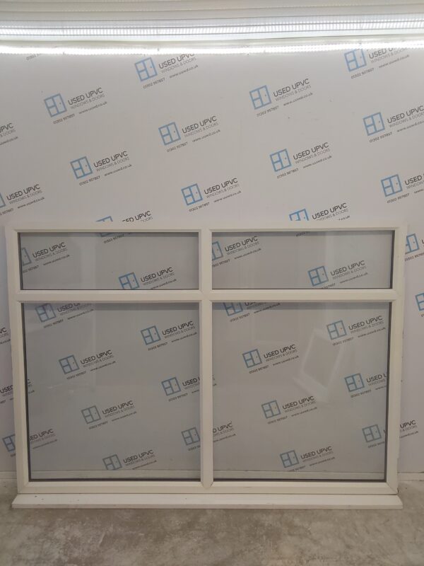 Used White Upvc Window 2100mm x 1530mm LW0054