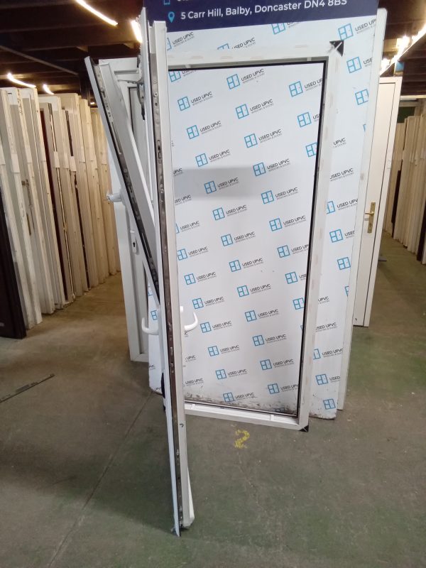 Brand new White Upvc Stable Door 880mm x 1975mm C2011 - Image 4