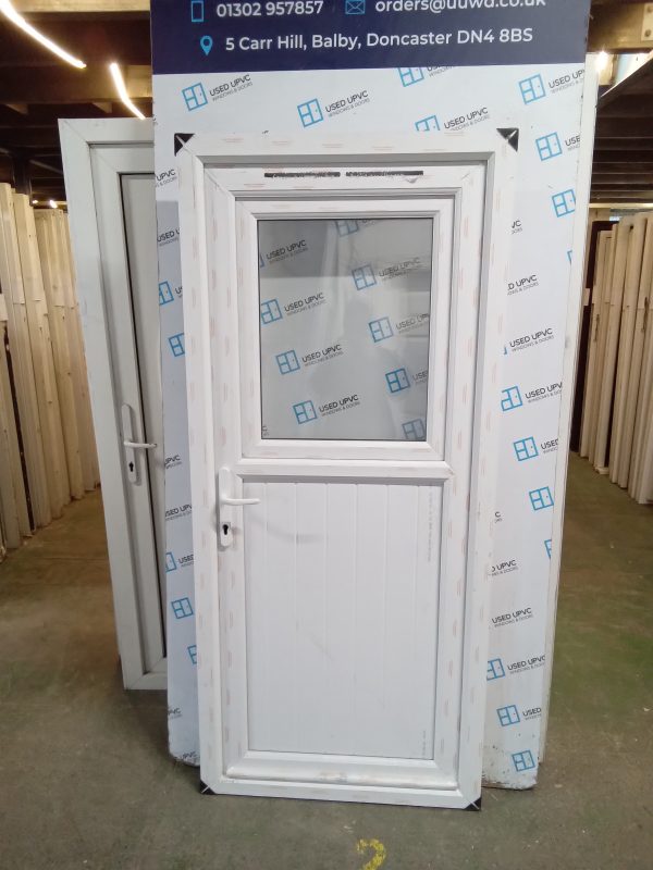 Brand new White Upvc Stable Door 880mm x 1975mm C2011