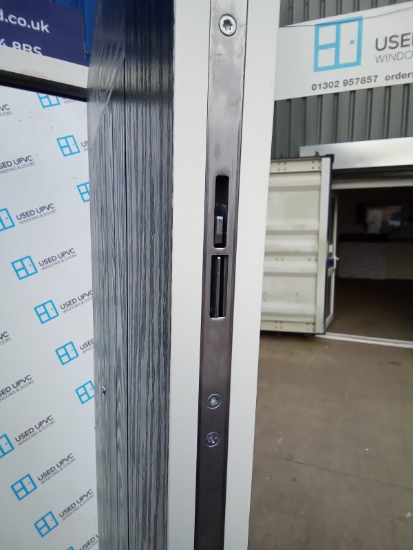 Brand new green on white composite door 980mm x 2060mm COMP11 - Image 6