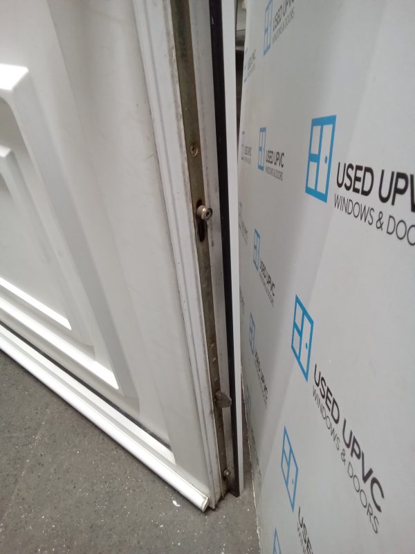 Used White Upvc Front Door 900mm x 2030mm 0538 - Image 5