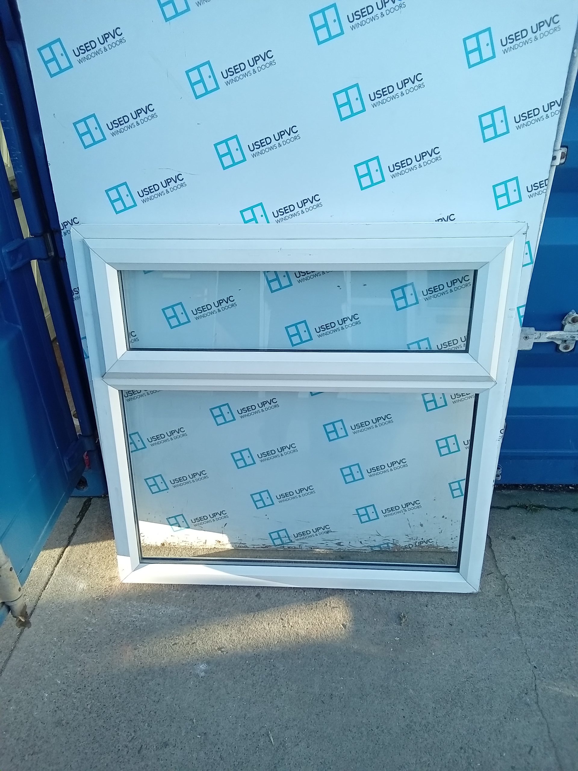Used White Upvc Window 1100mm x 1080mm LW0039 Used UPVC Windows & Doors