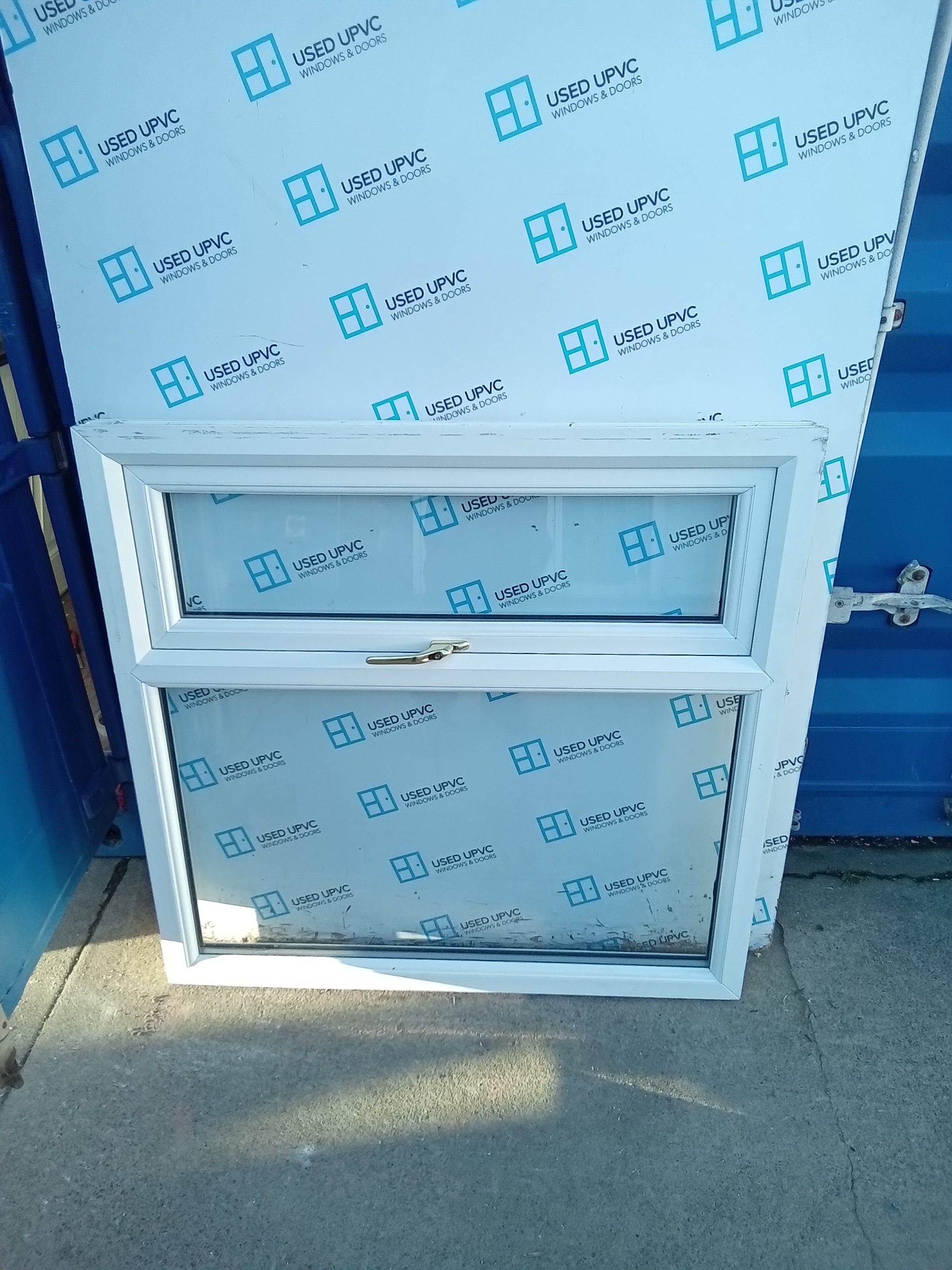 Used White Upvc Window 1100mm x 1080mm LW0039 Used UPVC Windows & Doors