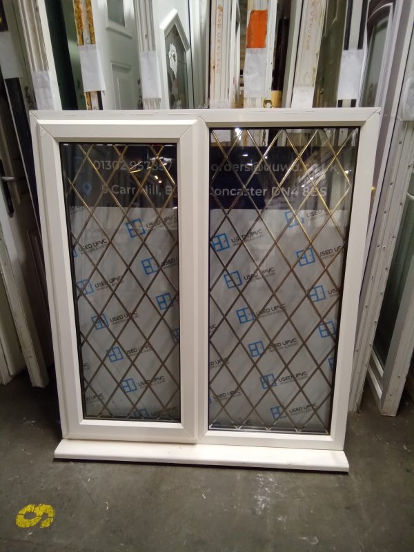 Used White Upvc Window 1195mm x 1350mm LW0094