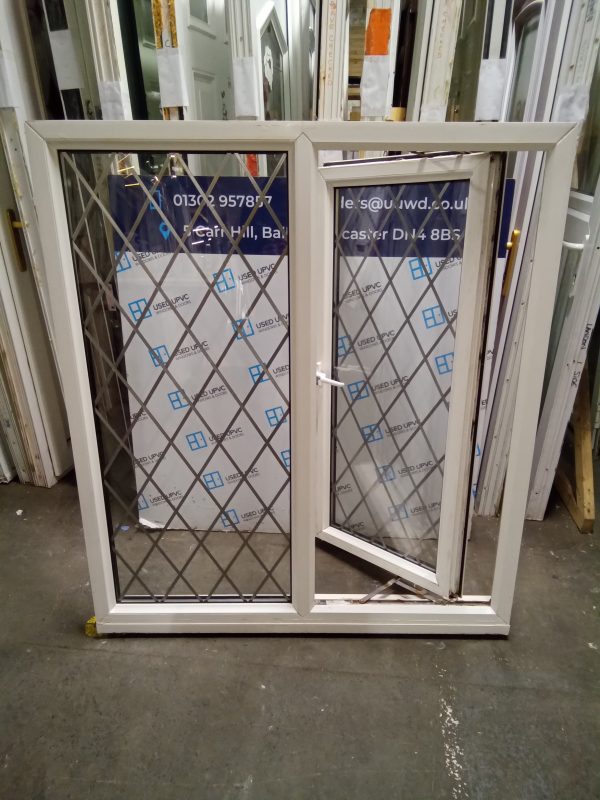 Used White Upvc Window 1195mm x 1350mm LW0094 - Image 3
