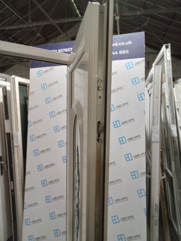 Used White Upvc Front Door 845mm x 2110mm 0194 - Image 4