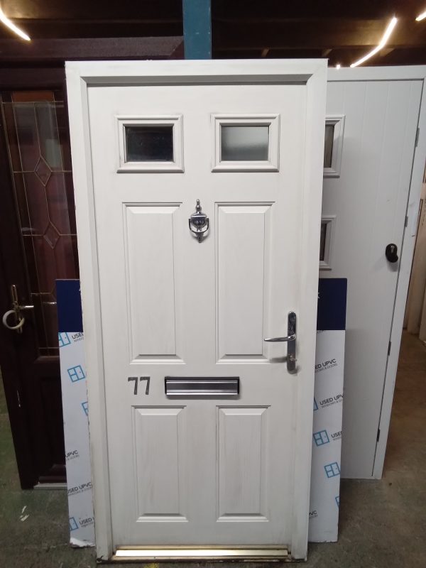 Used White Composite door 915mm x 2015mm C10D10