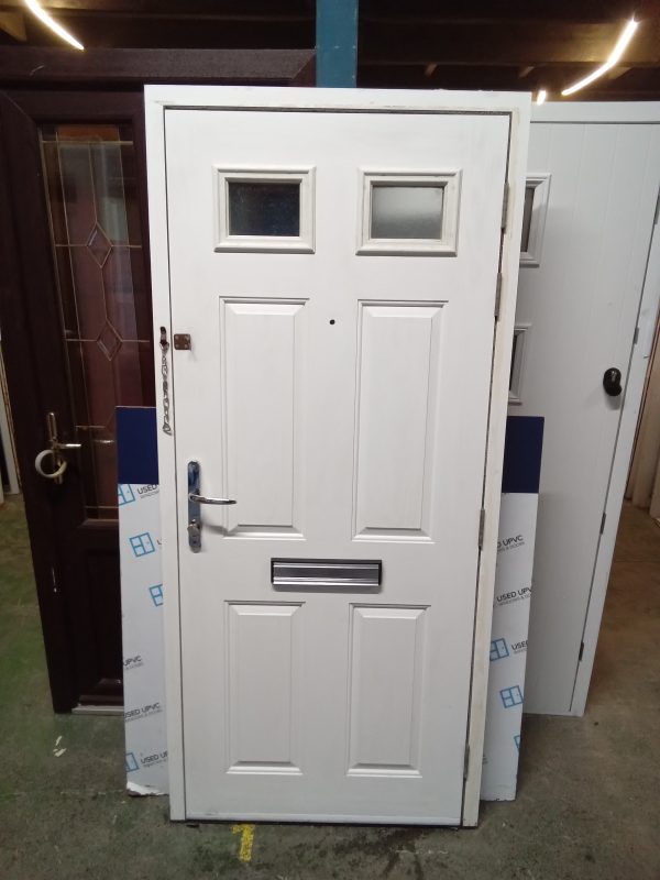 Used White Composite door 915mm x 2015mm C10D10 - Image 3