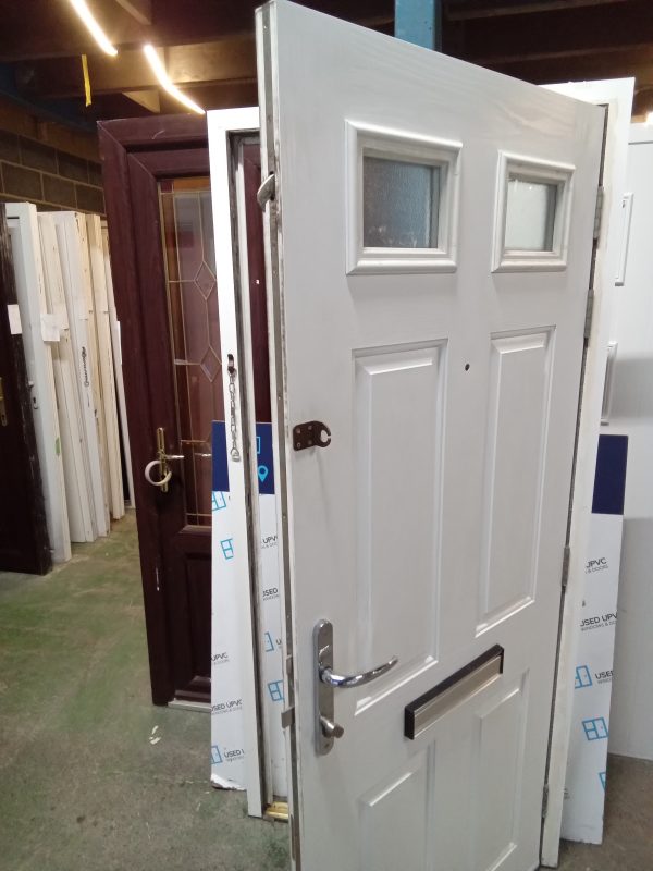 Used White Composite door 915mm x 2015mm C10D10 - Image 5