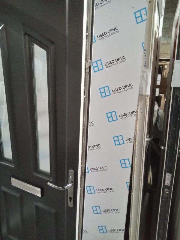 Brand New Anthracite Grey Upvc front Door 900mm x 2050mm C2D006 - Image 5