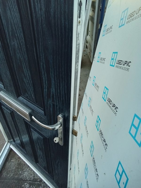 Used Blue Composite Front Door 970mm x 2090mm C8D20 - Image 4