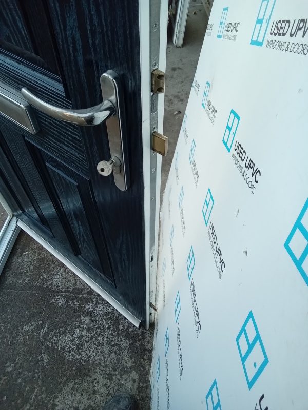 Used Blue Composite Front Door 970mm x 2090mm C8D20 - Image 3