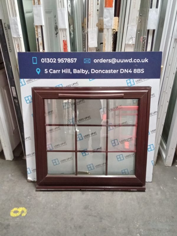 Used Woodgrain Upvc window 1015mm x 950mm LW0093