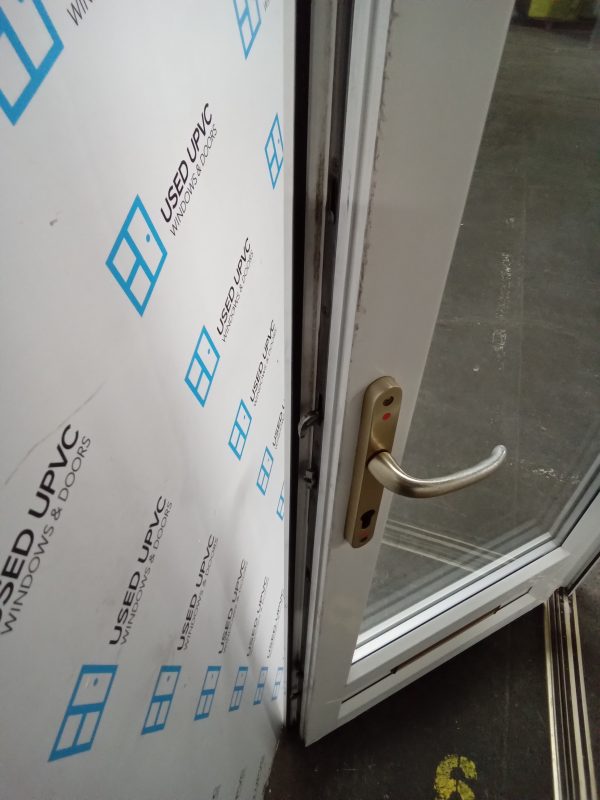 Used White Upvc Front Door 865mm x 2240mm 0851 - Image 2