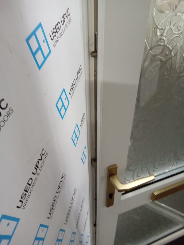 Used White Upvc Front Door 890mm x 2040mm 0695 - Image 4