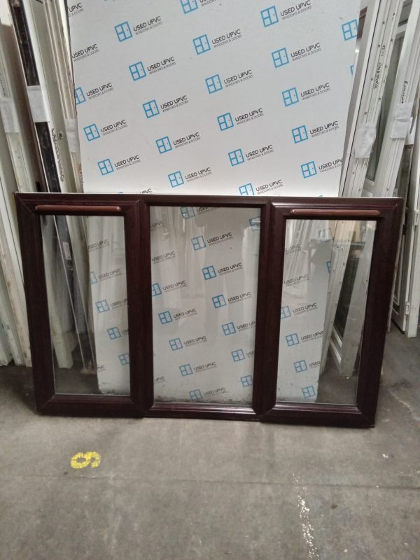 Used rosewood Upvc Window 1790mm x 1155mm LW0079