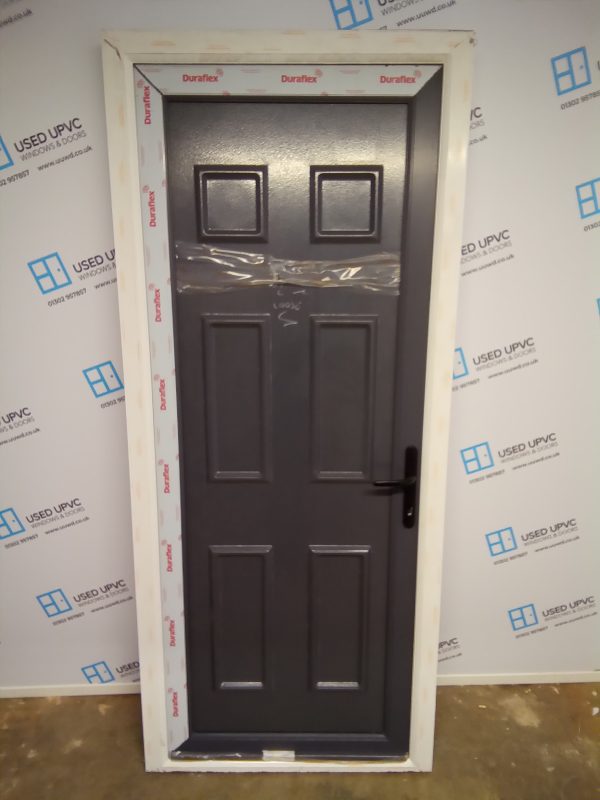 Brand New Anthracite Grey Upvc Back Door 890mm x 2075mm C2035