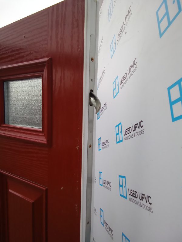 Uses red composite front fire door 895mm x 2000mm C1D19 - Image 5