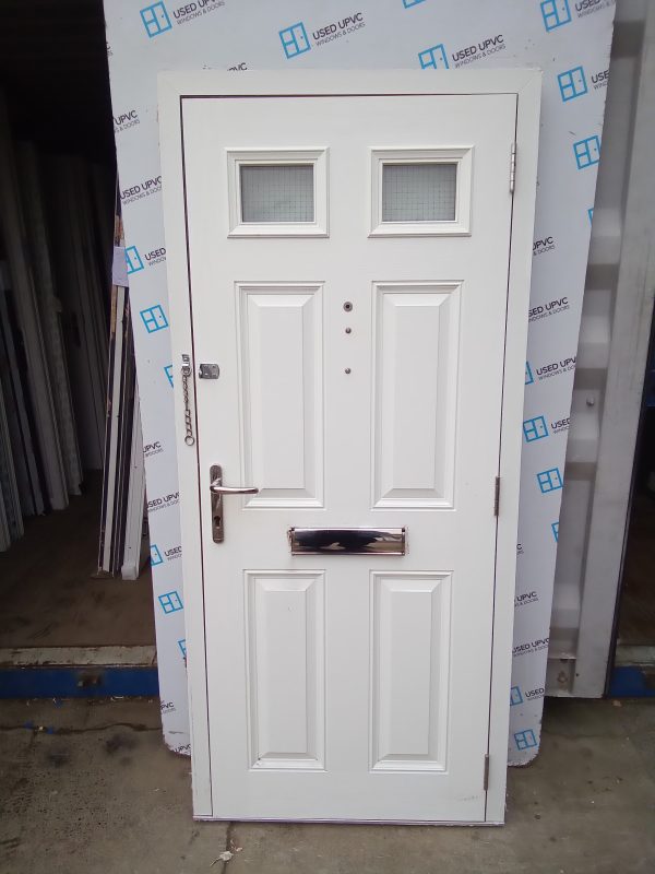 Uses red composite front fire door 895mm x 2000mm C1D19 - Image 2
